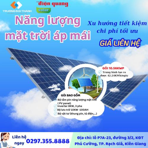 Gói Pin Năng Lượng Mặt Trời 10.56kWp - 3 Pha